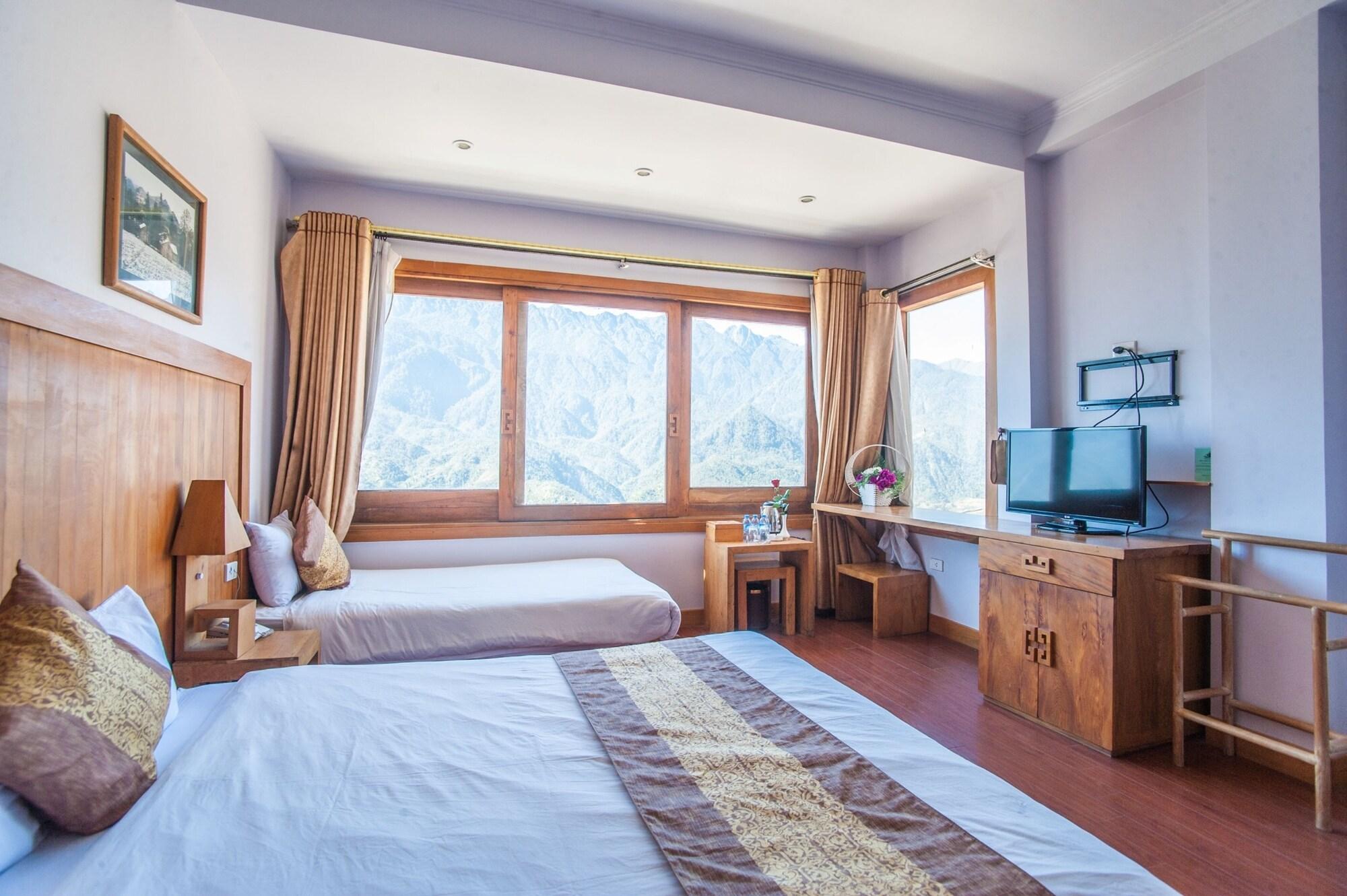 Sapa View Hotel Bagian luar foto