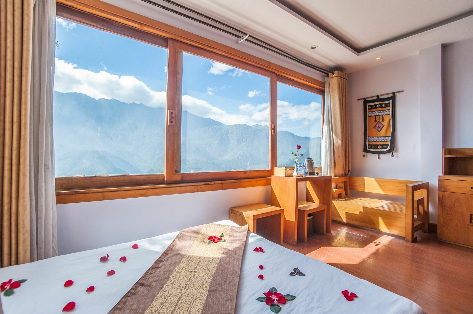 Sapa View Hotel Bagian luar foto